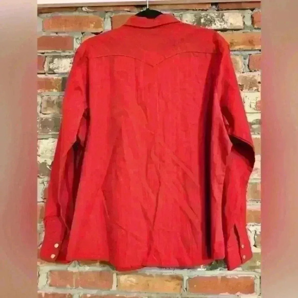 Wrangler‎ Blues Pearl Snap Button Down Size XXL - Picture 2 of 7